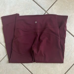 Lululemon quarter length leggings.